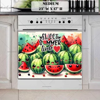 Preview of Sweet Summer Time Watermelons magnet in Medium size.