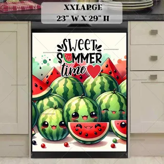Preview of Sweet Summer Time Watermelons magnet in XX Large size.