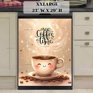 Preview of Cute Kawaii Coffee Cup magnet in XX Large size.