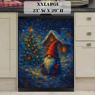 Preview of Cute Christmas Gnome magnet in XX Large size.