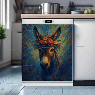 Preview of The Whimsy of a Donkey magnet.