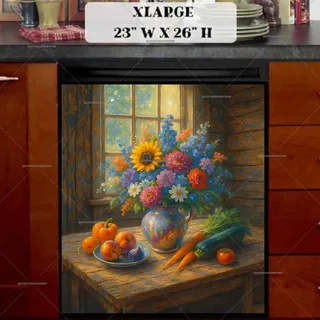 Preview of Morning Harvest magnet in Extra Large size.