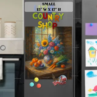 Preview of Morning Harvest magnet in Small size.