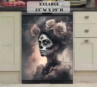 Preview of La Calavera Catrina magnet in XX Large size.