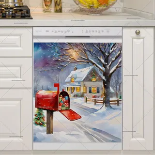 Preview of Christmas Mailbox and a Cottage magnet.