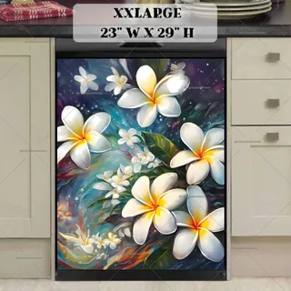 Preview of Beautiful White Magnolia Tree magnet in XX Large size.