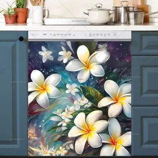 Preview of Beautiful White Magnolia Tree magnet.