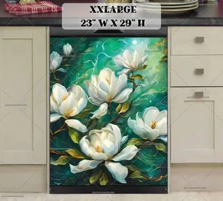 Preview of Beautiful Magnolias in the Wind magnet in XX Large size.