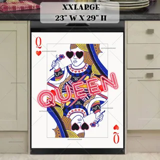 Preview of The Queen of Hearts magnet in XX Large size.