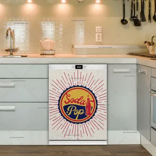 Preview of Vintage Soda Pop Design magnet.