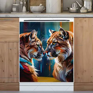 Preview of Pretty Horse Couple magnet.