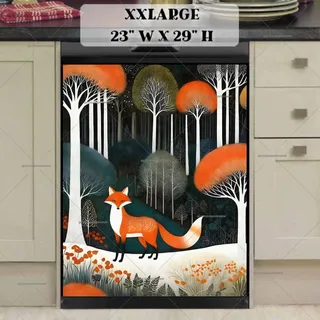 Preview of Fox in the Fairytale Forest magnet in XX Large size.