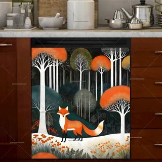 Preview of Fox in the Fairytale Forest magnet.