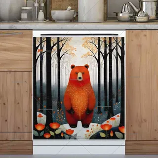 Preview of Bear in the Fairytale Forest magnet.