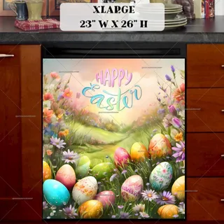 Preview of Easter Wonderland magnet in Extra Large size.