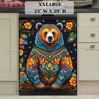 Preview of Russian Folklore Bear magnet in XX Large size.