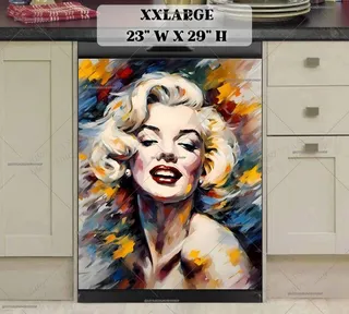 Preview of Smiling Marilyn Monroe magnet in XX Large size.