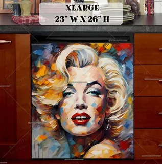 Preview of Beautiful Marilyn Monroe magnet in Extra Large size.