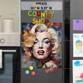 Preview of Beautiful Marilyn Monroe magnet in Small size.