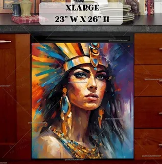 Preview of Gorgeous Native Girl magnet in Extra Large size.