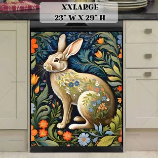 Preview of Beautiful Folklore Hare magnet in XX Large size.