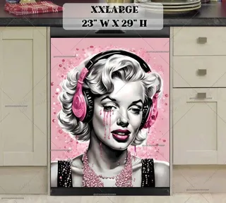 Preview of Abstract Marilyn Monroe magnet in XX Large size.