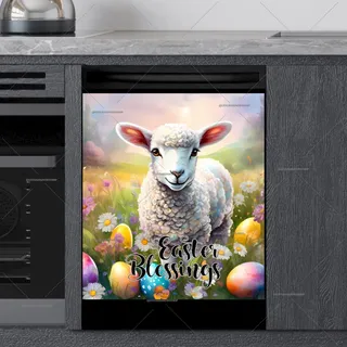 Preview of Little Easter Lamb magnet.