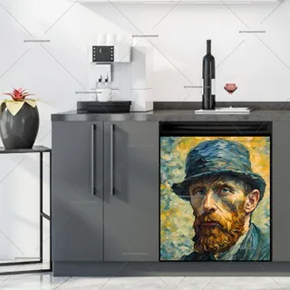 Preview of Van Gogh Portrait magnet.