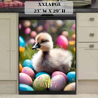 Preview of Easter Goose Baby magnet in XX Large size.