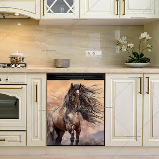 Preview of Gorgeous Native Horse magnet.