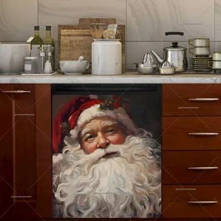 Preview of Stunning Santa Portrait magnet.