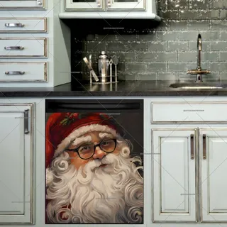 Preview of Santa Claus in Eyeglasses magnet.