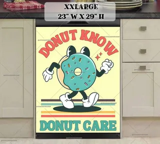 Preview of Funny Walking Donut magnet in XX Large size.