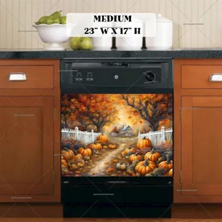 Preview of Pumpkin Patch at the Cottage magnet in Medium size.