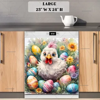 Preview of Little Easter Rooster magnet in Large size.