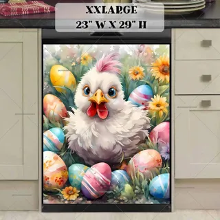 Preview of Little Easter Rooster magnet in XX Large size.