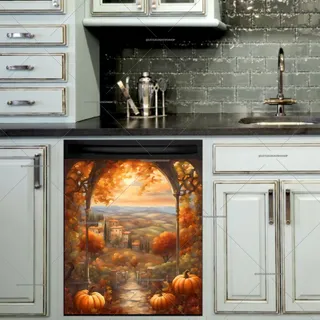 Preview of Autumn in Tuscany magnet.