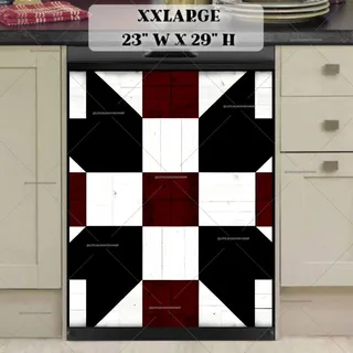 Preview of Farmhouse Wooden Quilt magnet in XX Large size.