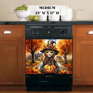 Preview of Raggedy Ann Scarecrow magnet in Medium size.