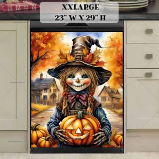 Preview of Raggedy Ann Scarecrow magnet in XX Large size.