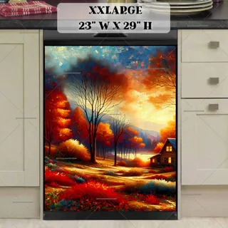 Preview of Blazing Colors of Autumn magnet in XX Large size.