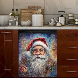 Preview of Beautiful Classic Santa Portrait magnet.