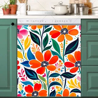 Preview of Henry Matisse Style Flowers magnet.