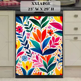 Preview of Matisse Inspired Flower Art magnet in XX Large size.