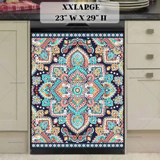 Preview of Beautiful Bohemian Mandala #10 magnet in XX Large size.