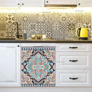 Preview of Beautiful Bohemian Mandala #10 magnet.