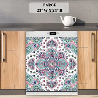 Preview of Beautiful Bohemian Mandala #11 magnet in Large size.