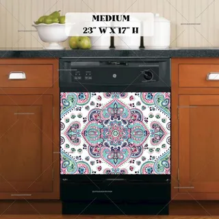 Preview of Beautiful Bohemian Mandala #11 magnet in Medium size.