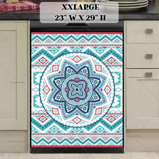 Preview of Beautiful Bohemian Mandala #12 magnet in XX Large size.