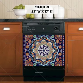 Preview of Beautiful Bohemian Mandala #1 magnet in Medium size.